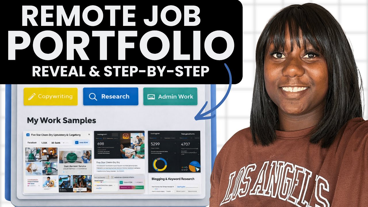 How to Create a Portfolio for Remote Jobs (Even With No Experience) I My Portfolio Reveal