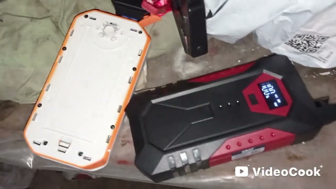 Запуск двигуна бустером Baseus