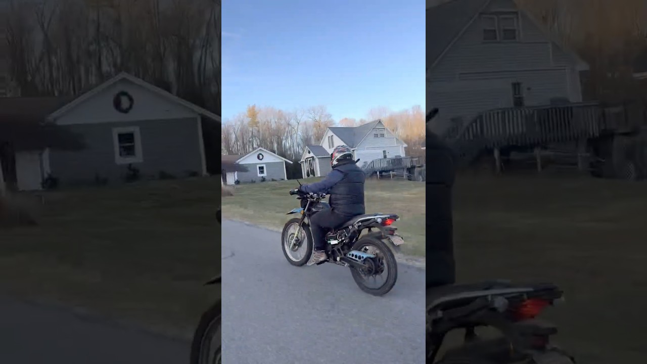 Samir the New Hawk 250 Rider