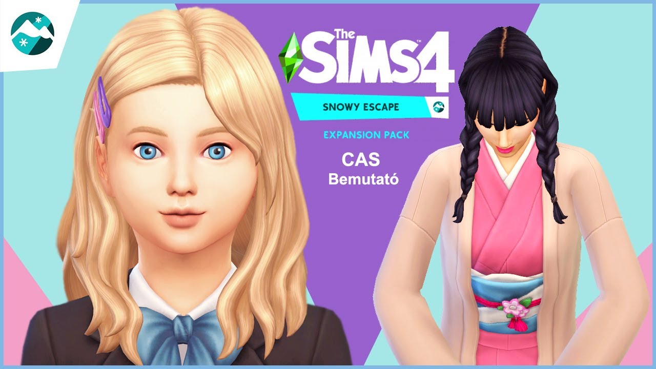 CAS Bemutató | The Sims 4: Snowy Escape Expansion Pack