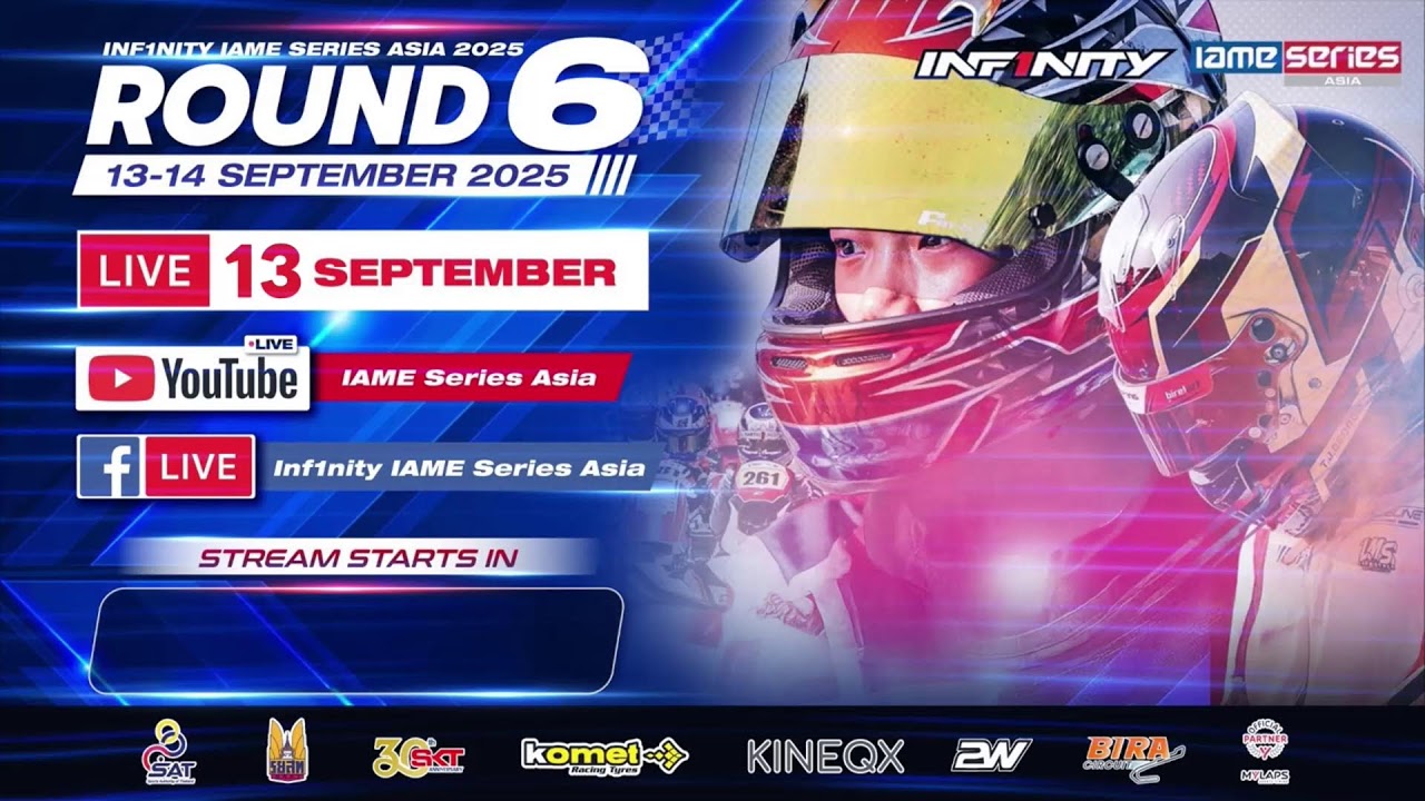 Day 1 - INF1NITY IAME Series Asia 2025 - Round 6