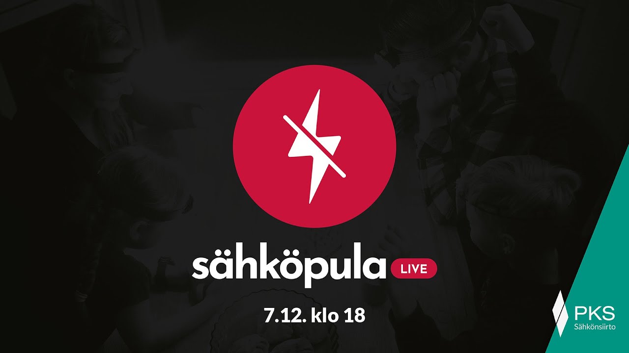 S&auml;hk&ouml;pula-live 7.12. klo 18 &ndash; suoraa puhetta s&auml;hk&ouml;pulasta