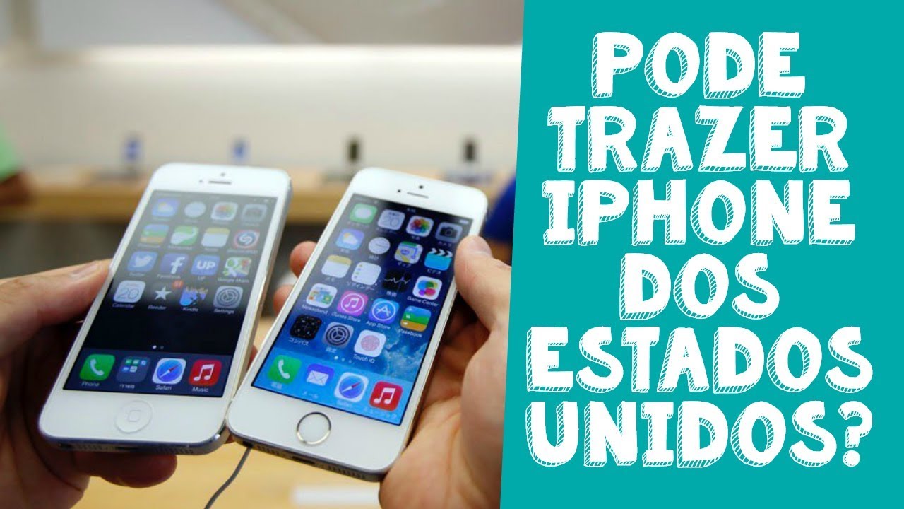 Posso trazer iPhone dos EUA? Como funciona?