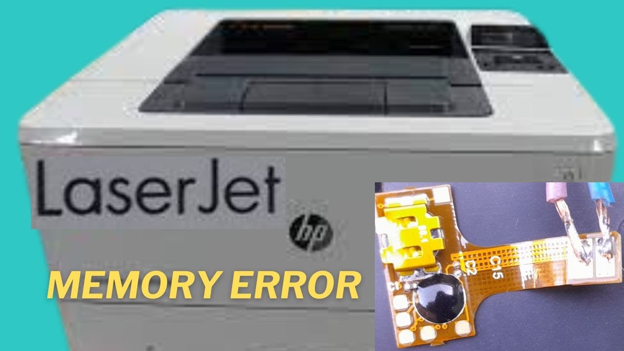 How to Fix Supply Memory Error | HP LaserJet Pro M402dn,M403dn,M404dn series printers |