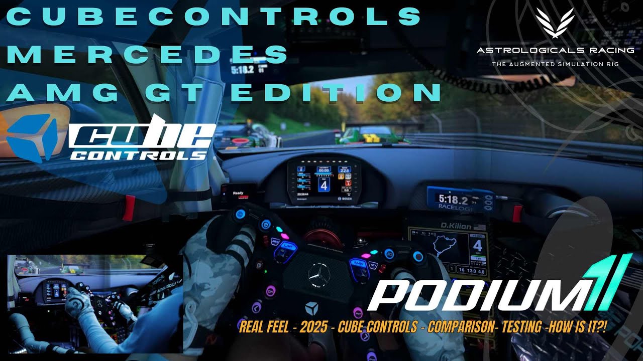 Cube Controls Mercedes AMG GT Edition &mdash; более детальный обзор и сравнение с GT Neo