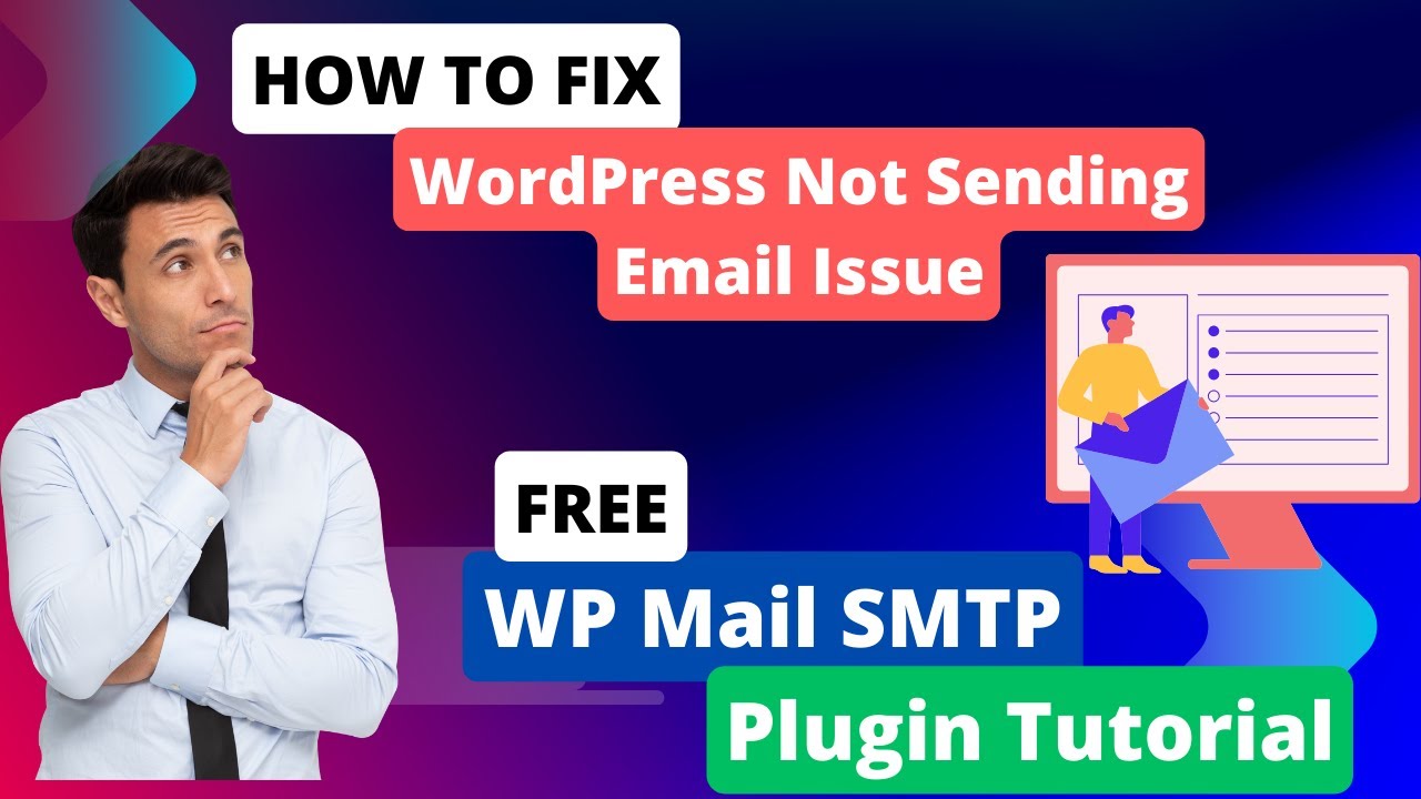 Исправление проблемы с отправкой писем WordPress | Бесплатное руководство по плагину WP Mail SMTP