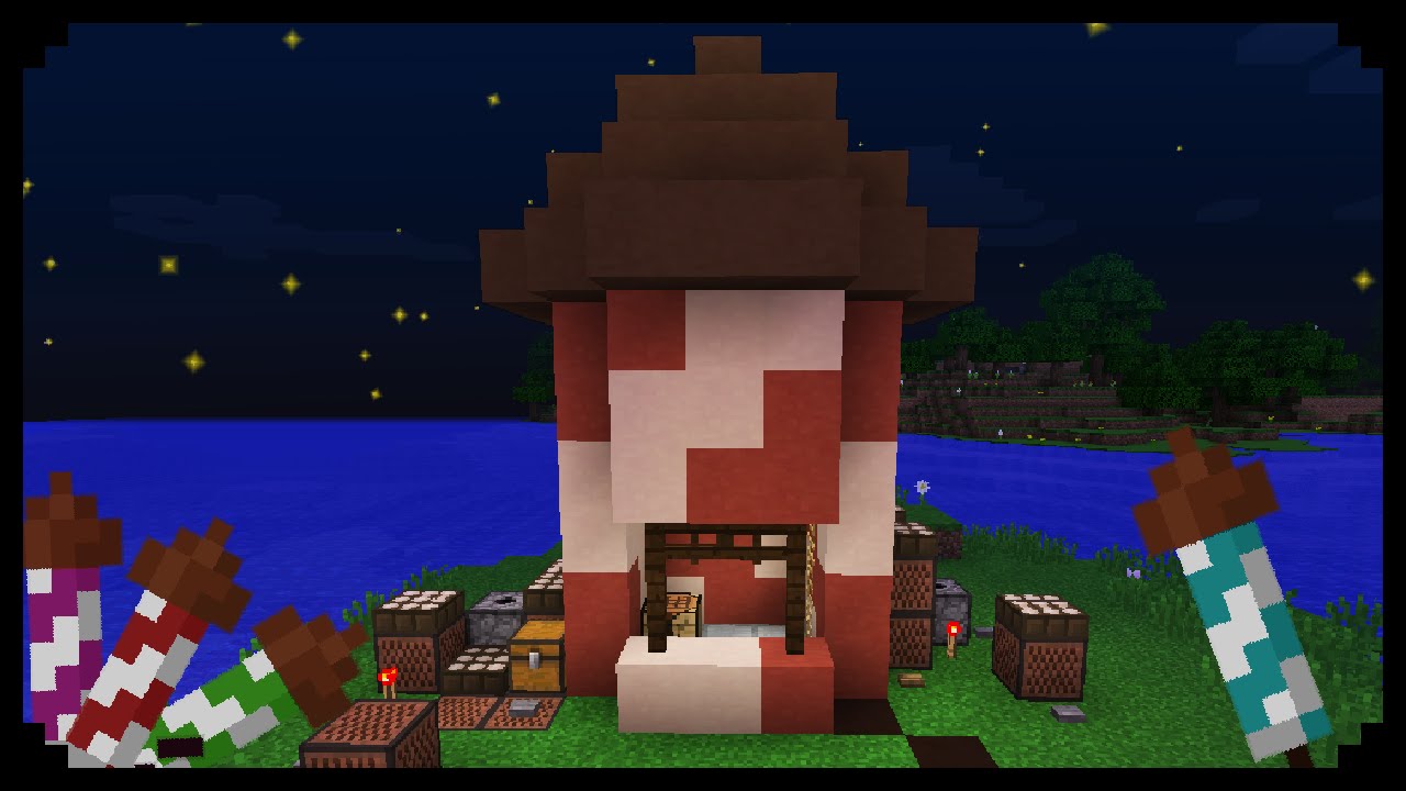 ✔ Minecraft: How to make a Firework Shop