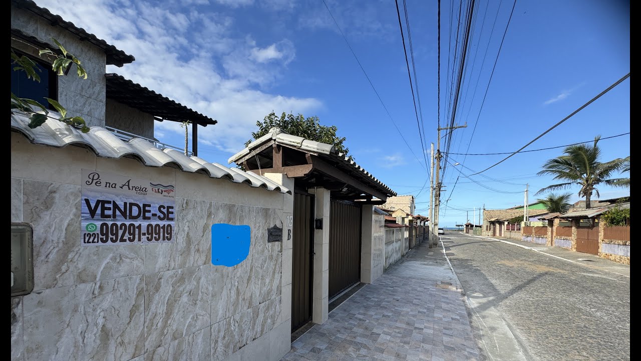 Duplex na praia com saída para duas ruas em Cabo Frio - Unamar