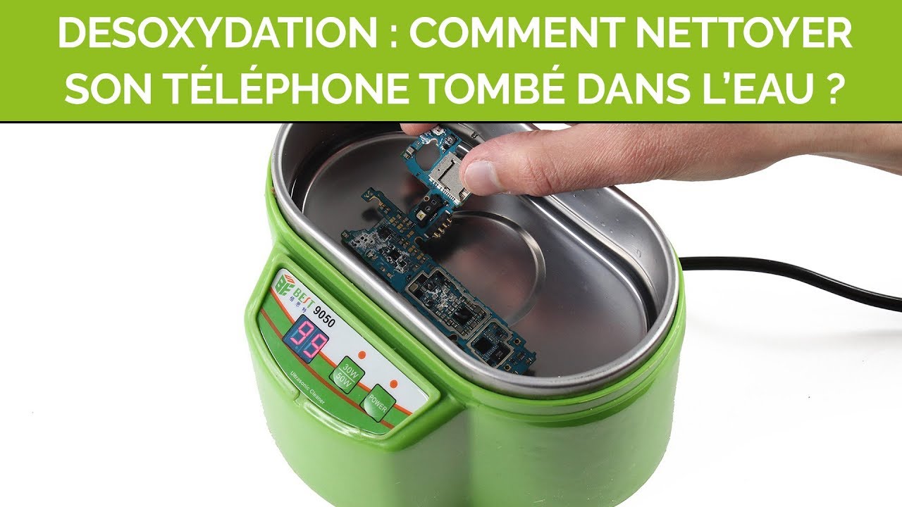 Désoxydation carte mère : Comment nettoyer son téléphone tombé dans l’eau ?