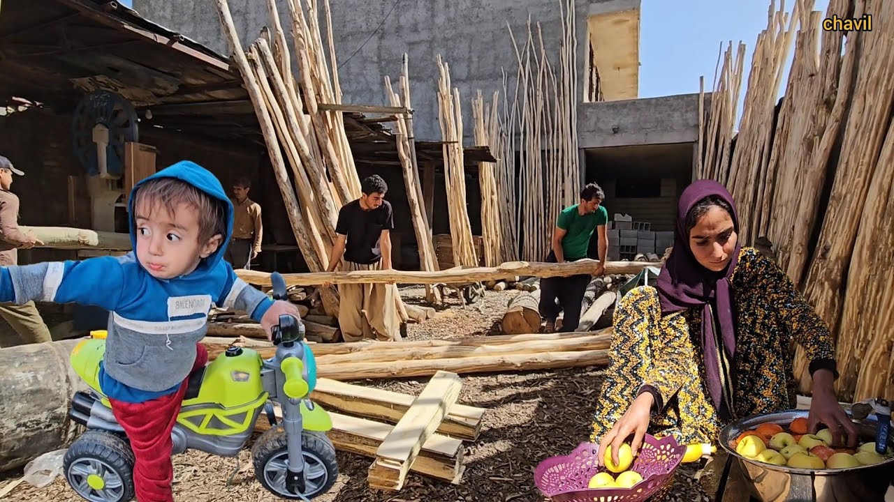 🏡Buying Wood for the Roof & A Surprise for the Kids! 🚲🏡⛰️