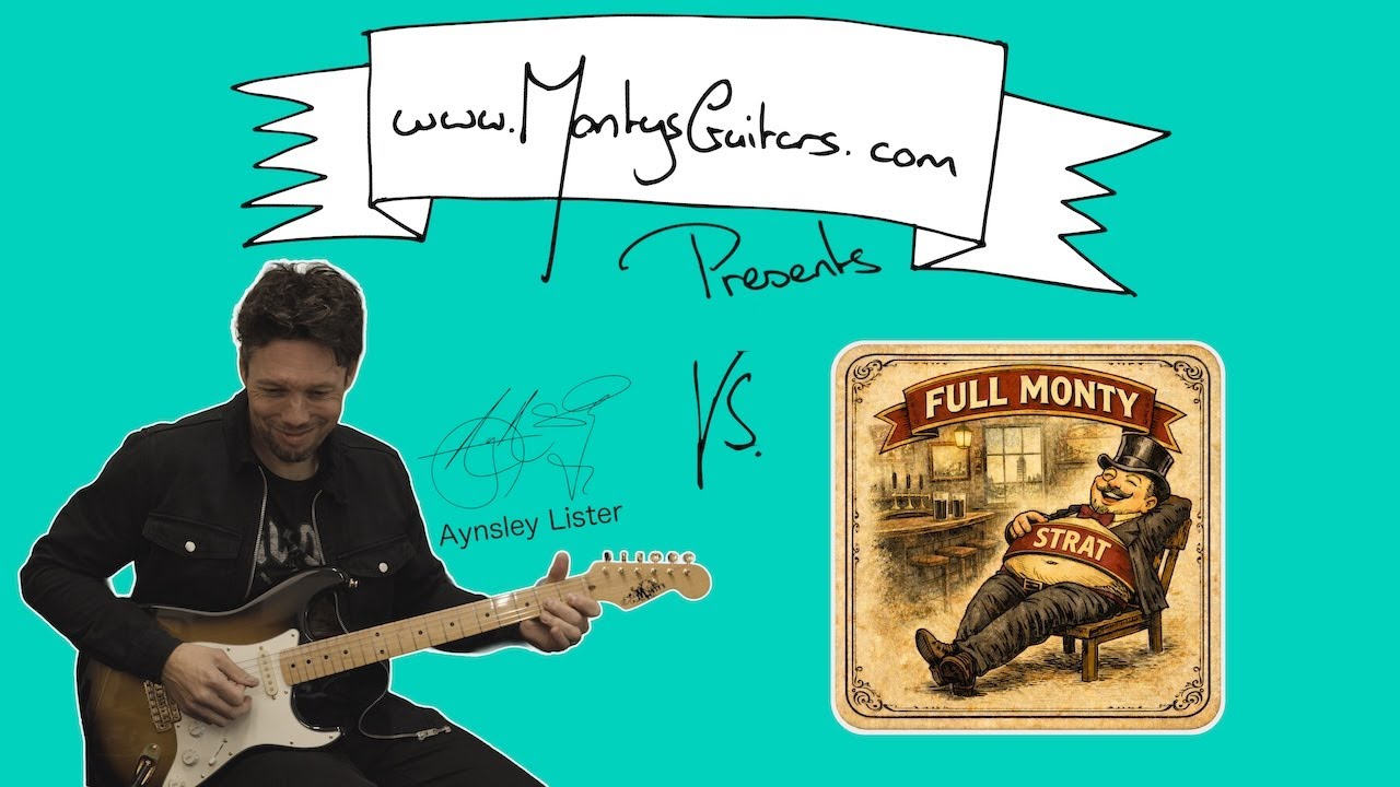 Monty&rsquo;s Full Monty Stratocaster Pickup Set Demo &ndash; Modern Strat Tone with Aynsley Lister