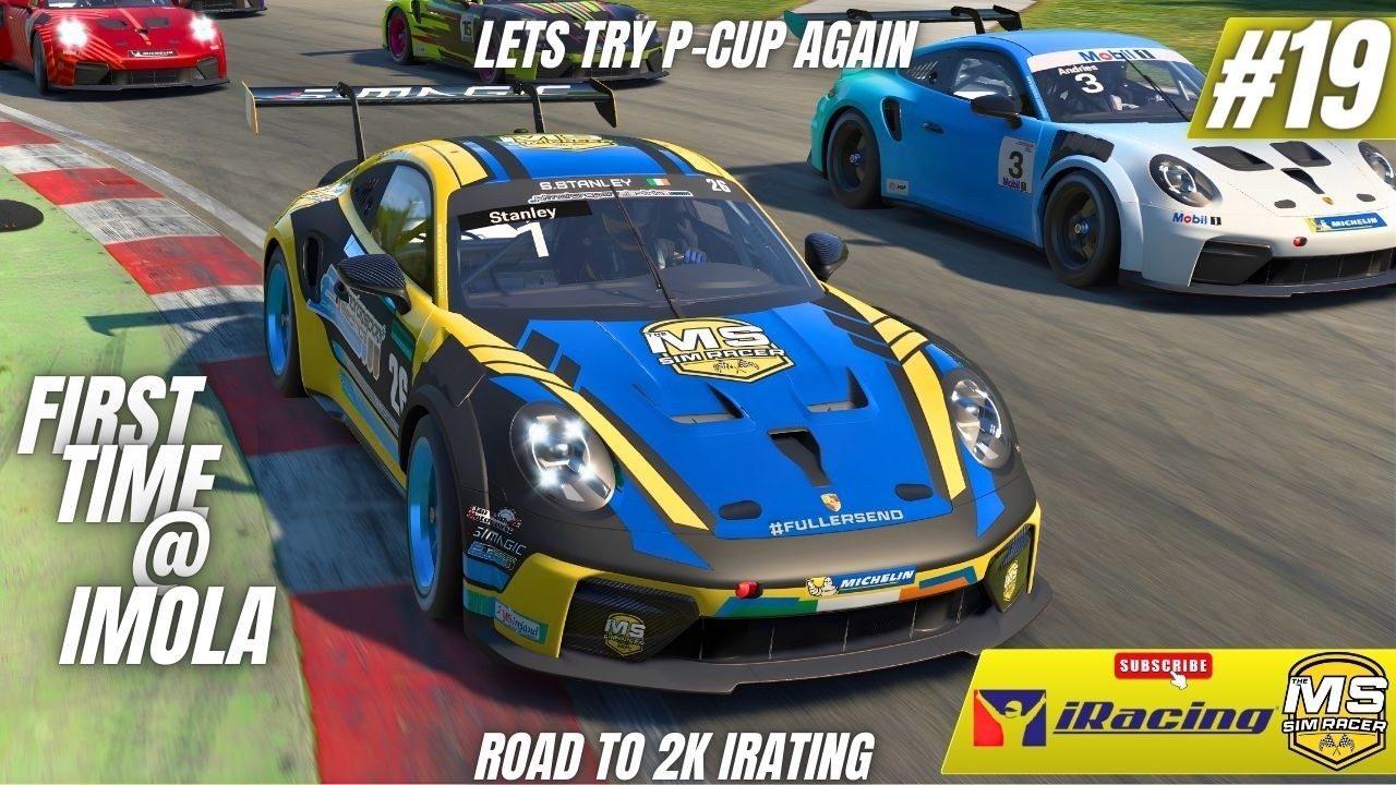 iRacing Lets try Porsche Cup again      Road to 2K #19
