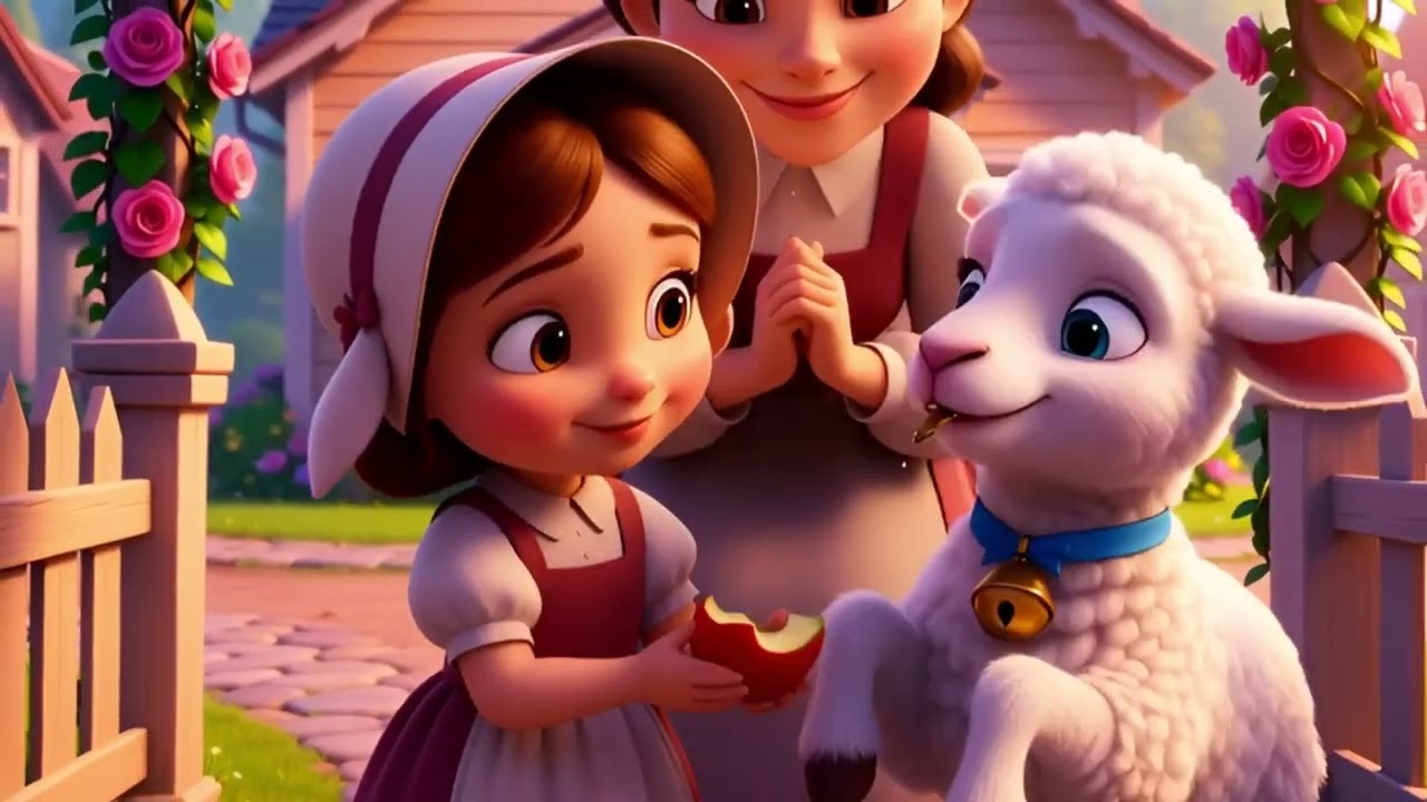 Mary had a little lamb Kids Nursery Rhyme1080p