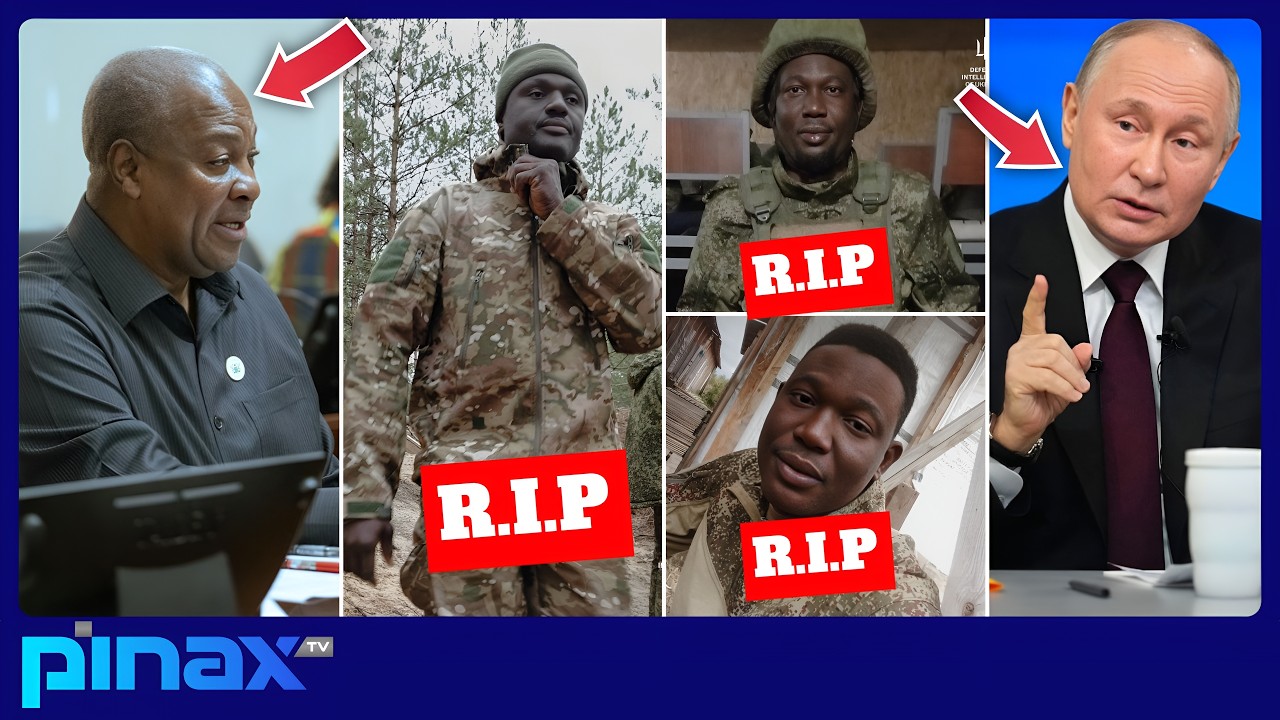 Ghana Military Ramped UP as List of Ghanaian Soldiers Killed in RUSSIA Army Brutal War Leaks,