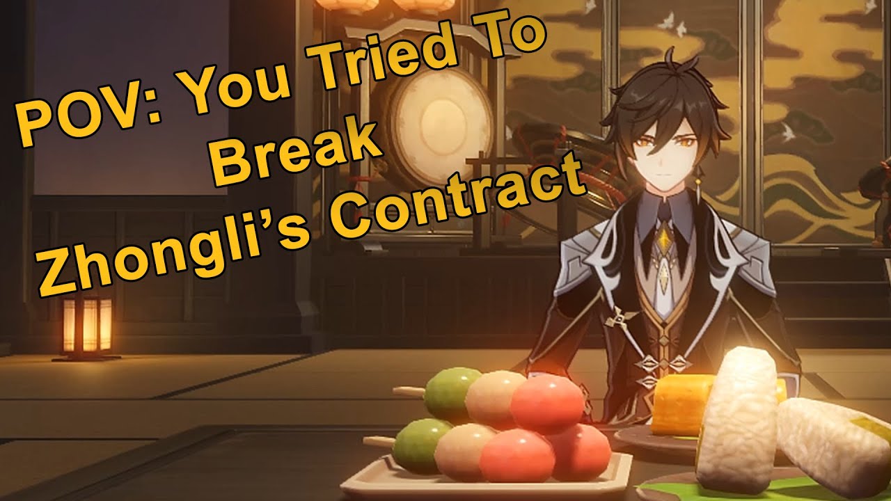 [ZHONGLI ASMR + BGM Genshin Impact] 