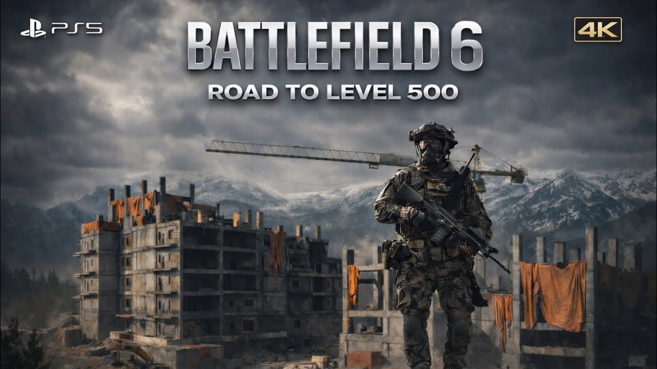 BATTLEFIELD 6 Gameplay PS5 (4K) 🔥 Road to Level 500