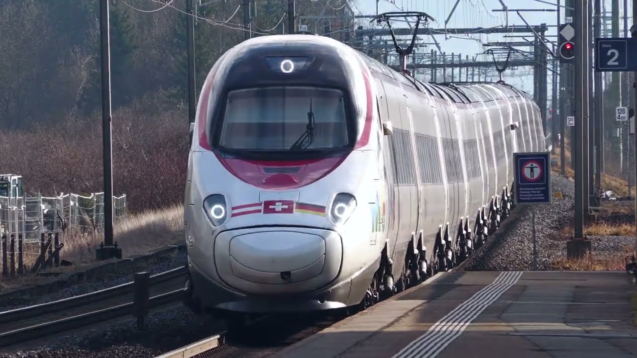 Trafic ferroviaire à Kiesen