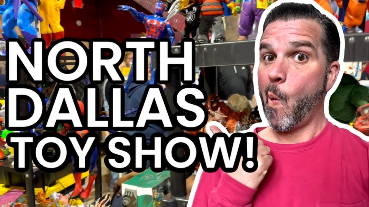 Hunting For Vintage Toys at The North Dallas Toy Show!