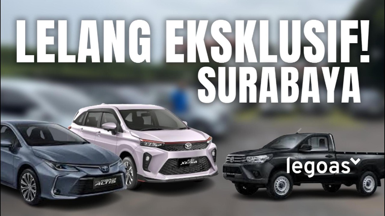 LELANG EKSKLUSIF SURABAYA !! CASHBACK 1JUTA RUPIAH