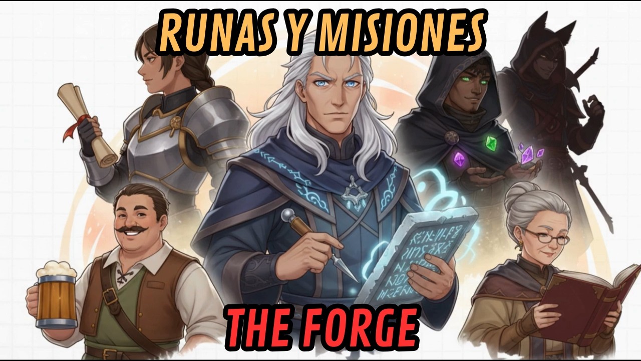 💎 El Códice de RUNAS: ¡AUMENTA el MÁXIMO DAÑO y Dinero en The Forge!
