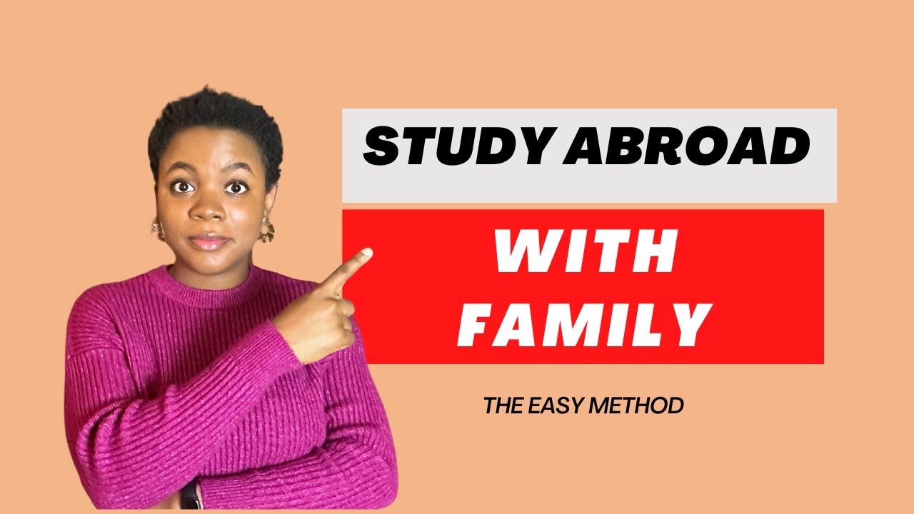 How to study abroad WITH FAMILY | Move abroad with your wife/husband and KIDS in 2023