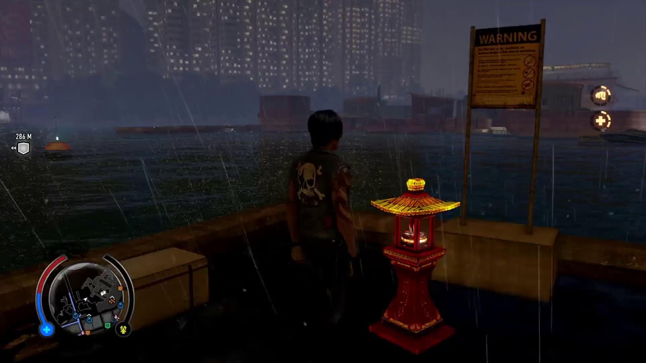 Hong Kong on fire sleeping dogs