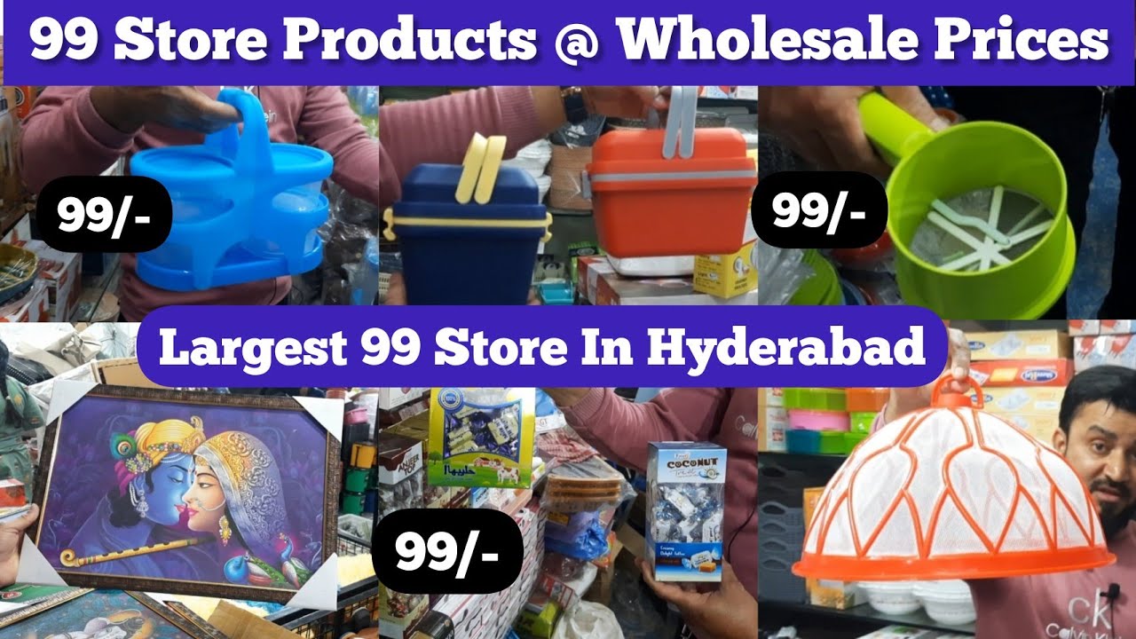Buy Any HouseHold & Kitchen Items In Wholesale Price In 99 Store, Special Return Gift Products @99/-