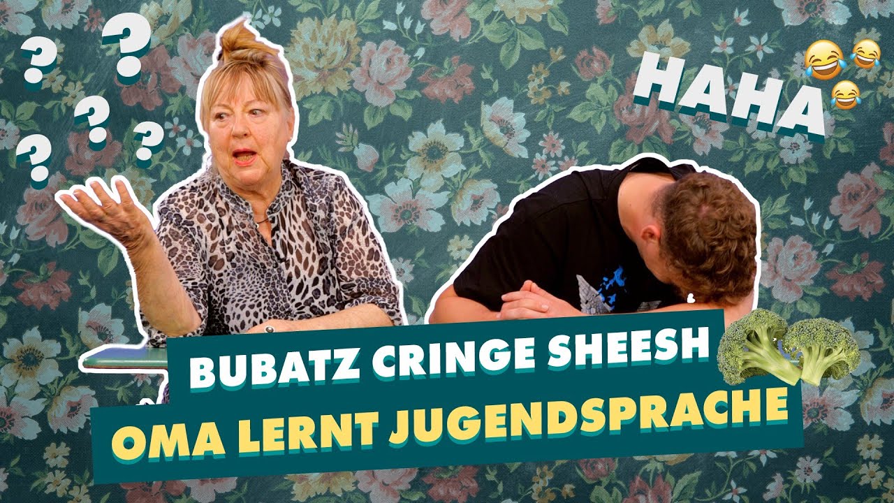 Bubatz, Cringe, Sheesh? Oma Uschi lernt Jugendwörter von Enkel Janek 😂👵👶 | WISSTIHRNOCH?