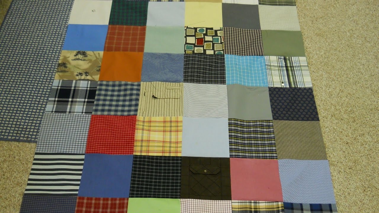 How To Sew A Scrappy Shirt Quilt