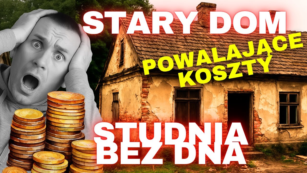ILE tak naprawdę kosztuje REMONT starego DOMU? Elewacja Dach Okna Posadzki Hydraulika Elektryka