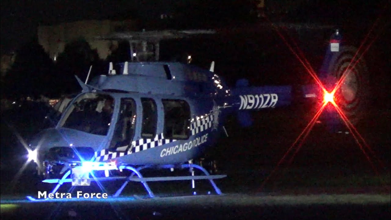 Chicago Police Dept N911ZP Full Take-off