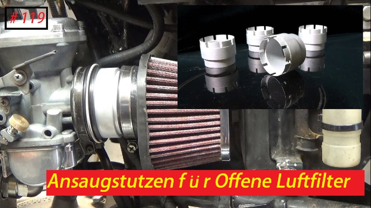 # 119 - Yamaha XS 650 - Ansaugstutzen für offene Luftfilter