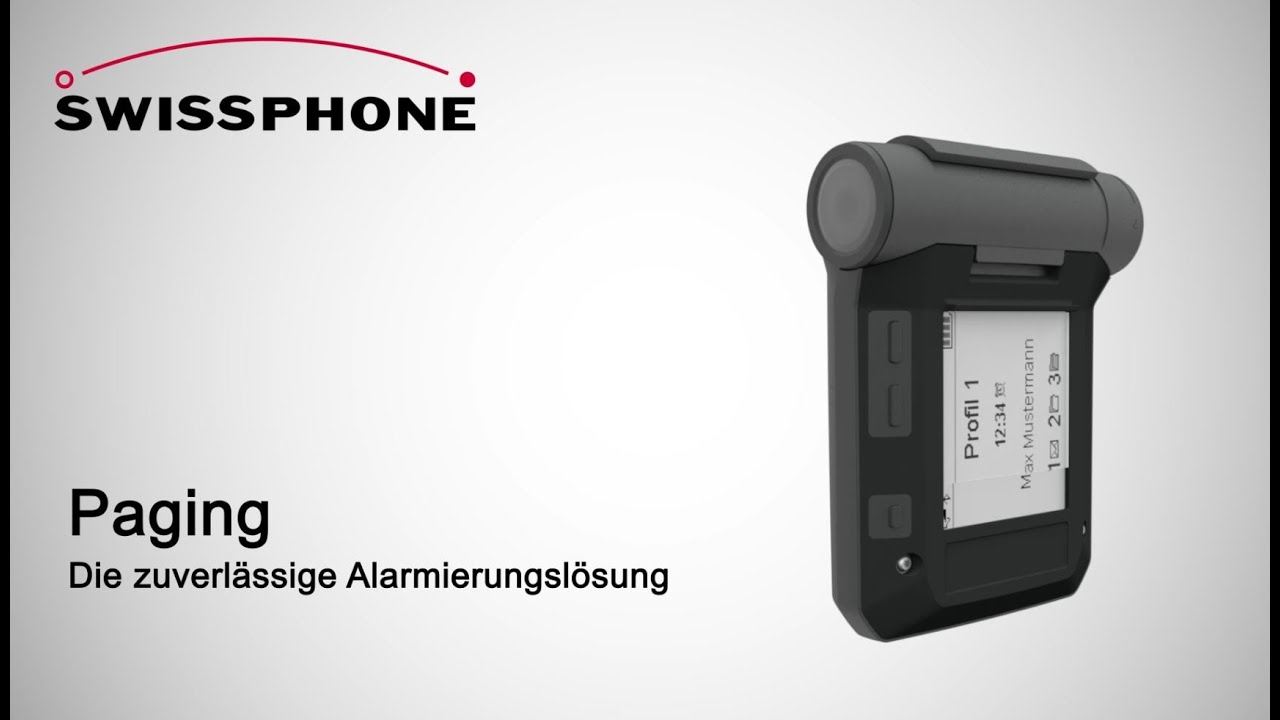 Swissphone Paging
