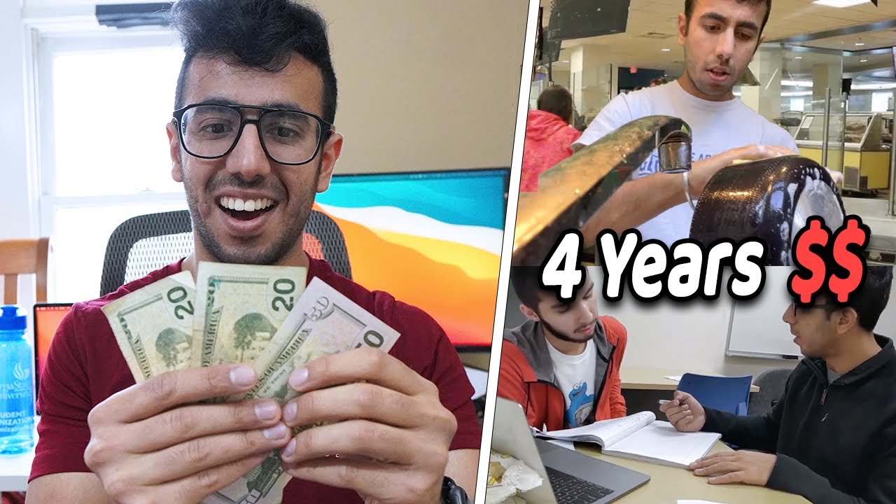 My 4 Years of College Income! Financial Independence Journey