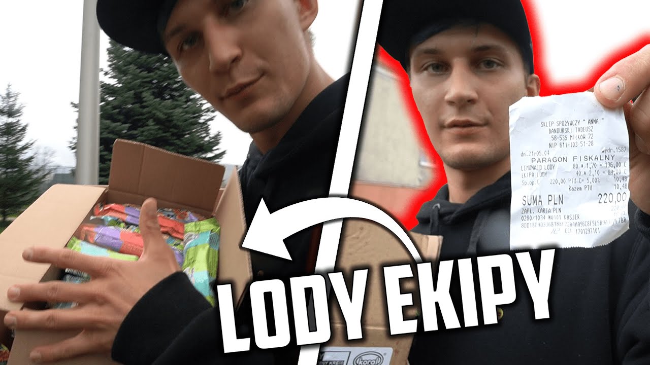 WYKUPIŁEM WSZYSTKIE LODY EKIPY W NASZYM MIEŚCIE 😅