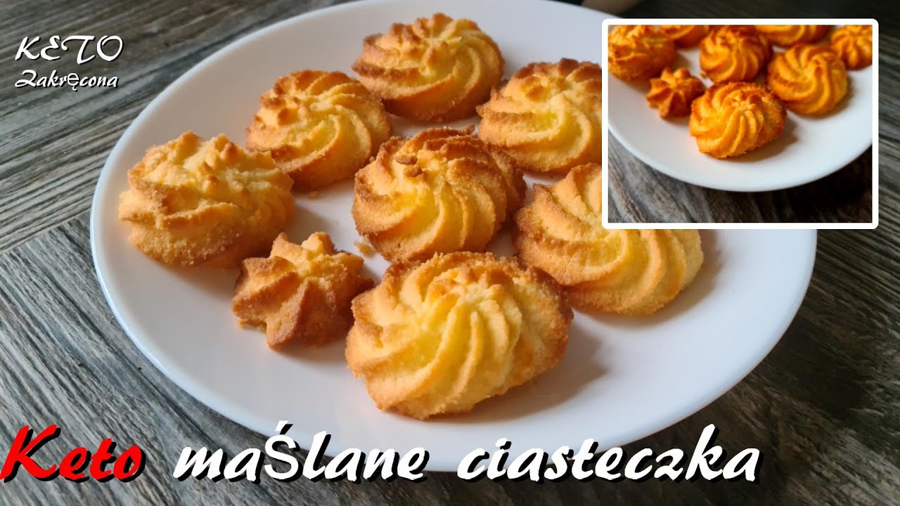 keto maślane ciasteczka