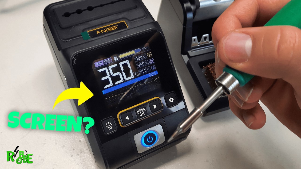 FNIRSI DWS-200 Smart Soldeerstation Review! De Beste Soldeerbout?