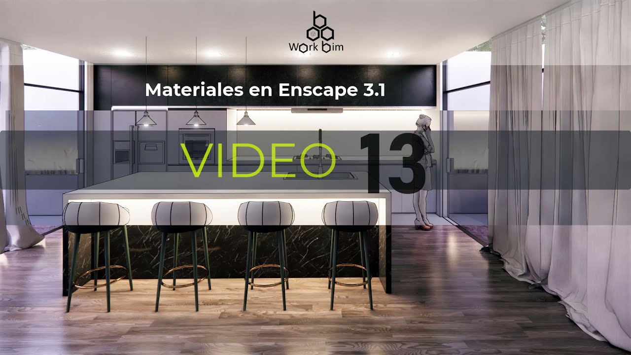 Revit y Enscape 3.1 - Materiales en Enscape 3.1