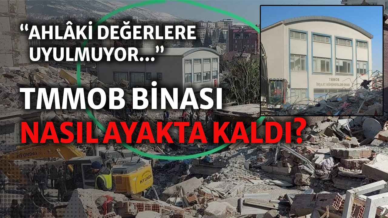 Mucize değil bilim: &Ccedil;evresindeki t&uuml;m yapılar &ccedil;&ouml;km&uuml;şken TMMOB binası nasıl ayakta kaldı?