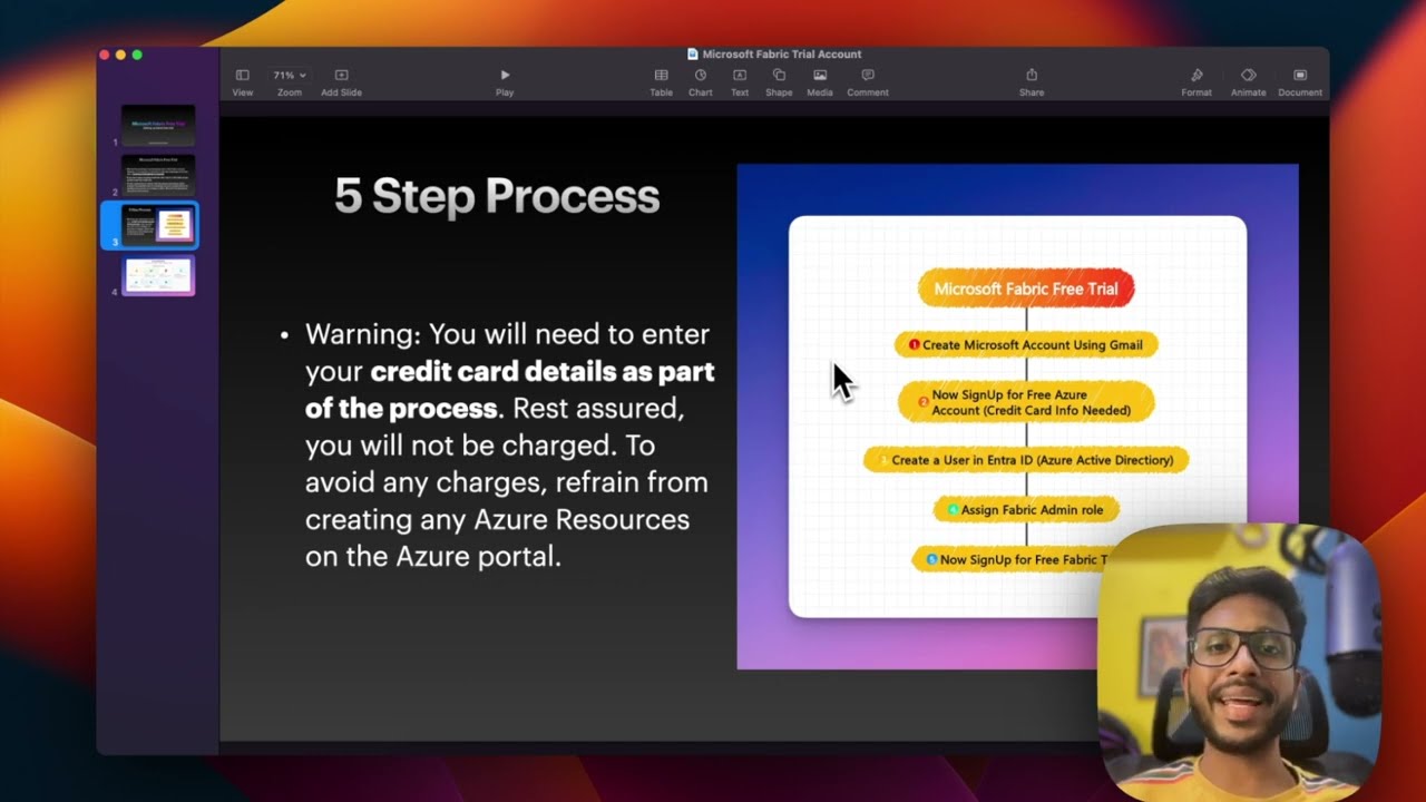 Creating a Free Microsoft Fabric Trial Account - Method 2