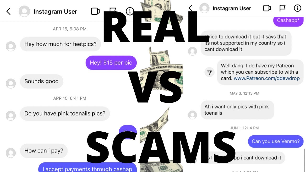 HOW TO TELL REAL FOOT BUYERS FROM SCAMMERS | HOW TO SELL FEET PICS