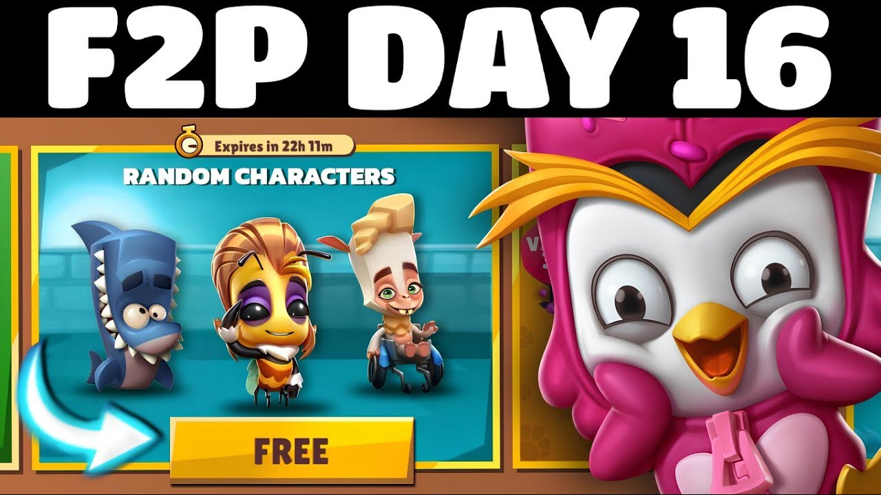 Как я получил «бесплатного» персонажа на 16-й день «Free To Play» — Аккаунт! (F2P #6)