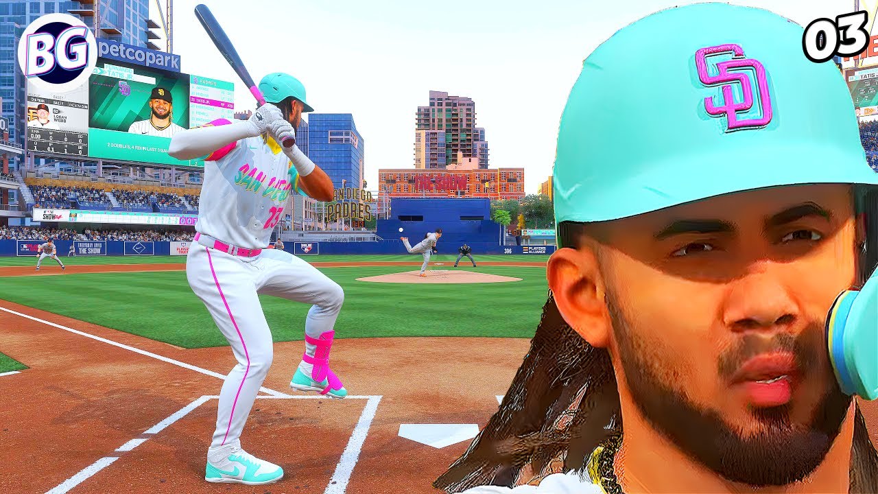 MLB The Show 24 Fernando Tatis Jr. RTTS: ¡Serie Épica en casa vs Gigantes! PS5 4K
