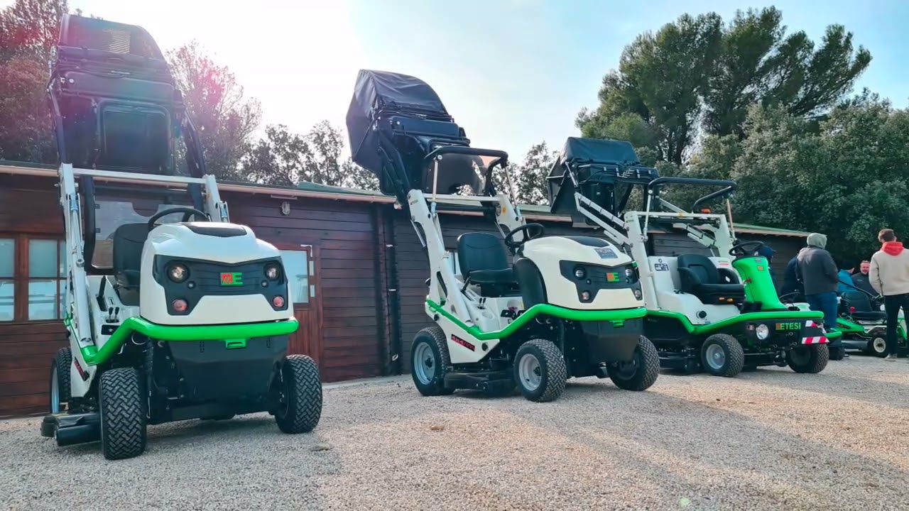 Journée présentation gamme Etesia à la Bastide d'Astres