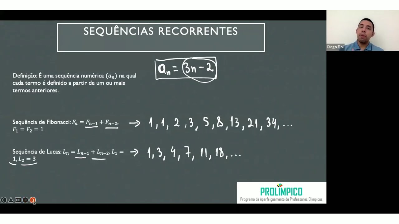 PROLÍMPICO - 12° Edição 2026 - Nível 3 - Aula 02 - Sequências