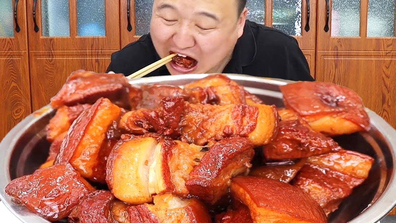 🔥【红烧肉】阿强简单做“私房红烧肉”，色泽红润入口即化，一口一个吃的满嘴流油超过瘾！