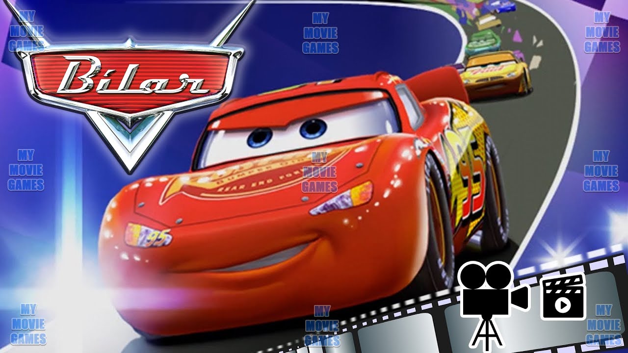 BILAR CARS : Film Spel med Cutscenes | Gameplay p&aring; Svenska | My Movie Games