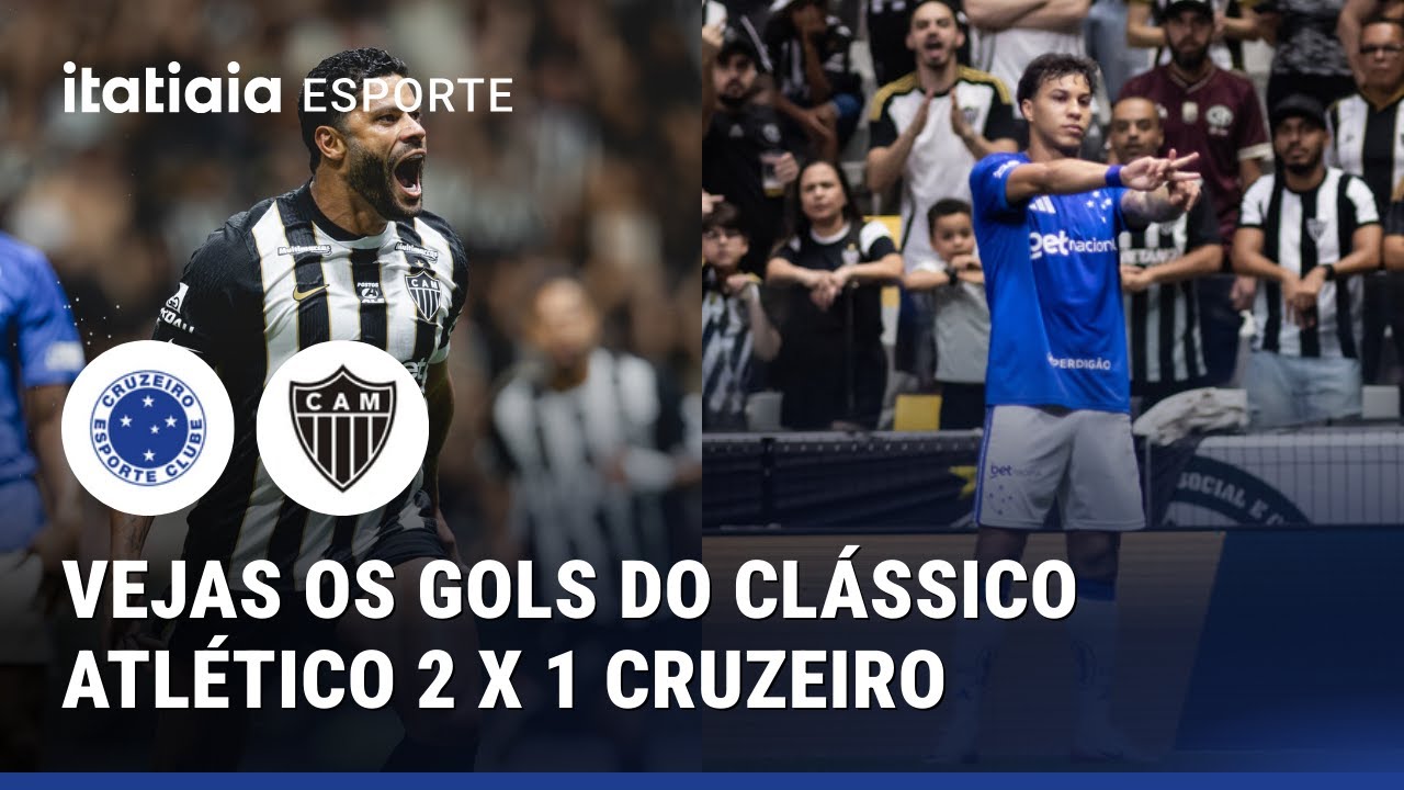 VEJA OS GOLS DE ATLETICO 2X1 CRUZEIRO NA ARENA MRV | CAMPEONATO MINEIRO