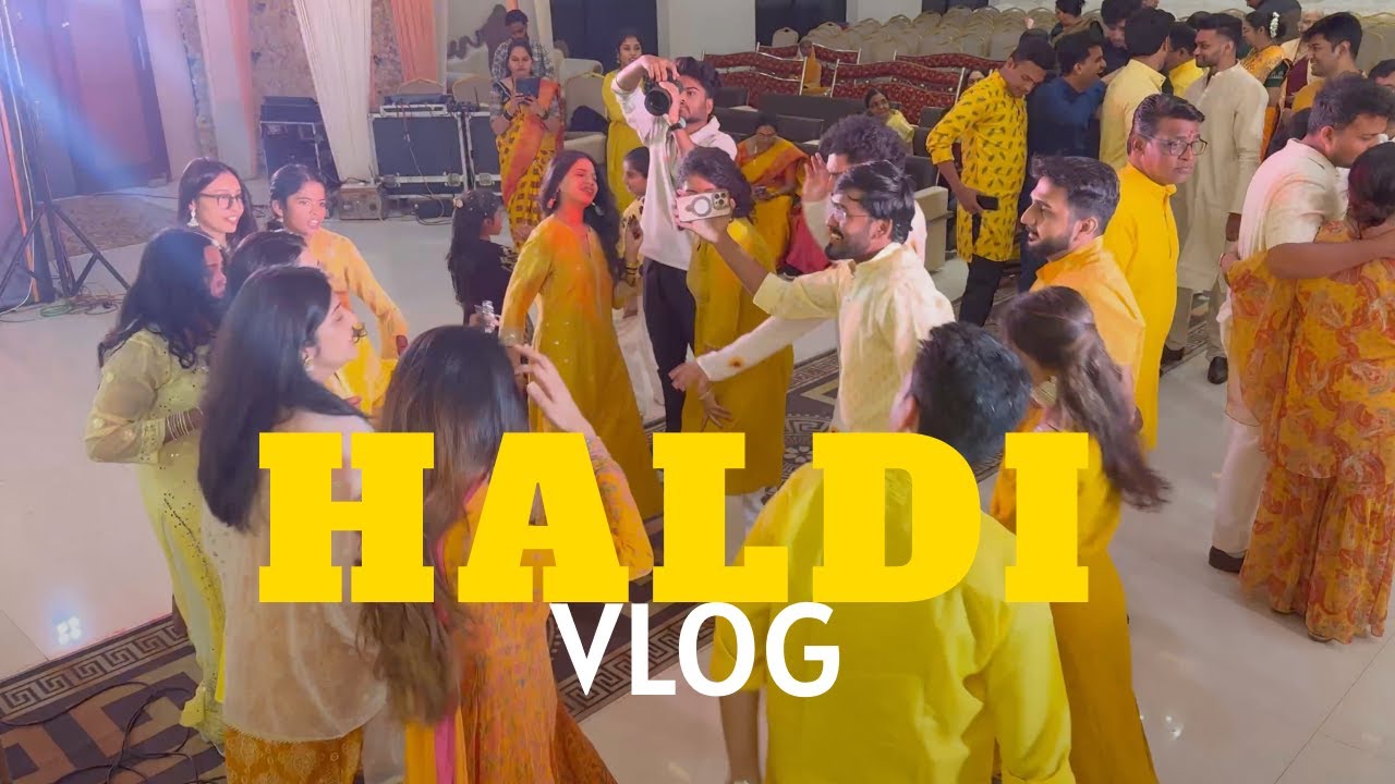 Jayesh Ki Haldi | #thecurlymusafir #travel #wedding