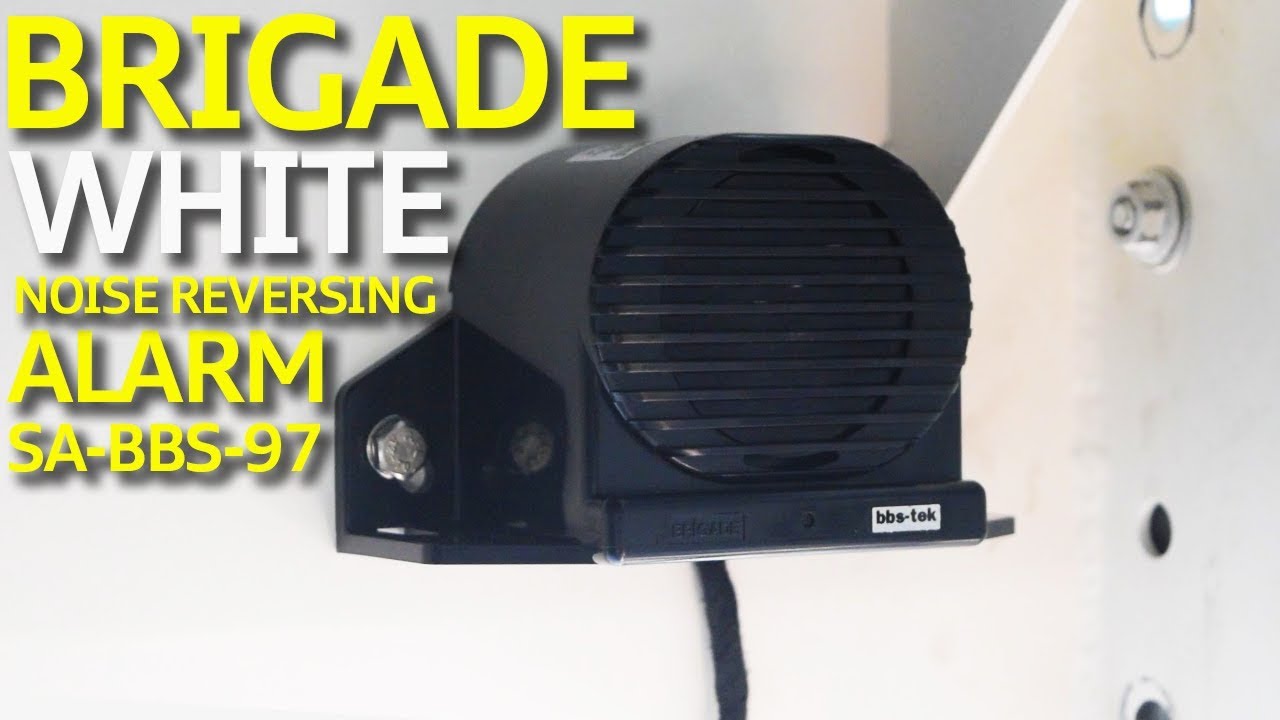 Демонстрация работы сигнализации заднего хода Brigade White Noise - SA-BBS-97